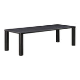 Akola Black Oak Rectangular Dining Table Model: TOV-D54247